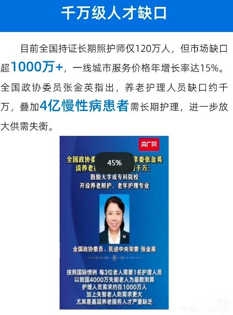 新职业——如何报考长期照护师