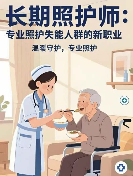 石家庄长期照护师证书在哪里考 怎么报名